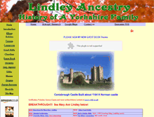 Tablet Screenshot of lindleyancestry.com